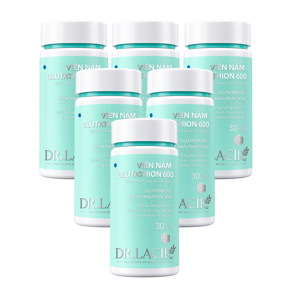Liệu Trình Viên Uống Glutathione 600mg [6 Hộp]